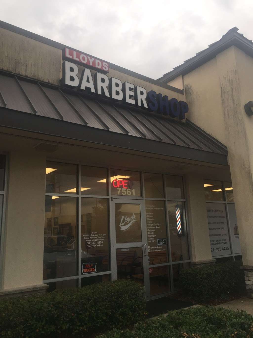 Lloyds barbershop Always Fresh | 7561 Osceola Polk Line Rd, Davenport, FL 33896, USA | Phone: (321) 401-4358