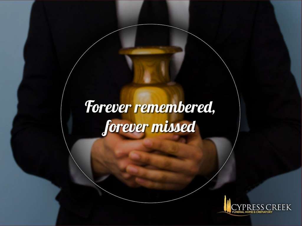 Cypress Creek Funeral Home and Crematory | 2000 Cypress Landing Rd, Houston, TX 77090, USA | Phone: (281) 895-8811