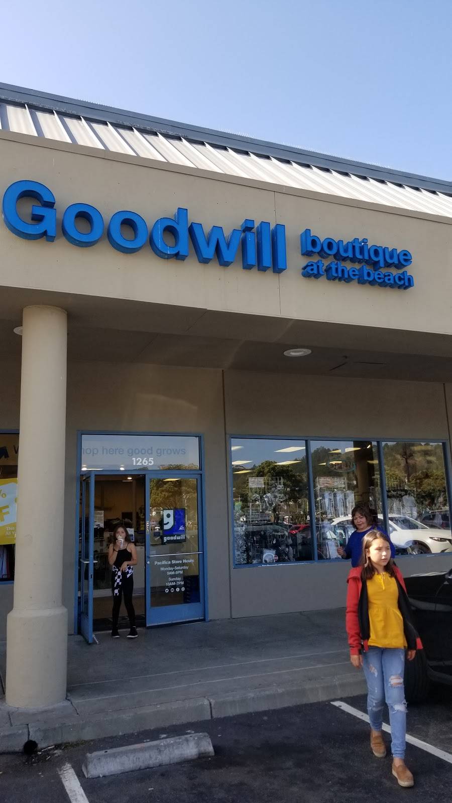 Goodwill | 1265 Linda Mar Shopping Center, Pacifica, CA 94044, USA | Phone: (650) 738-0184