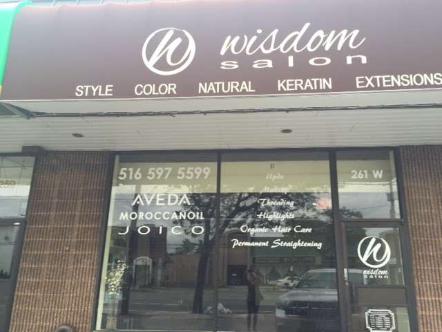 Wisdom Salon | 261 W Old Country Rd, Hicksville, NY 11801, USA | Phone: (516) 597-5599