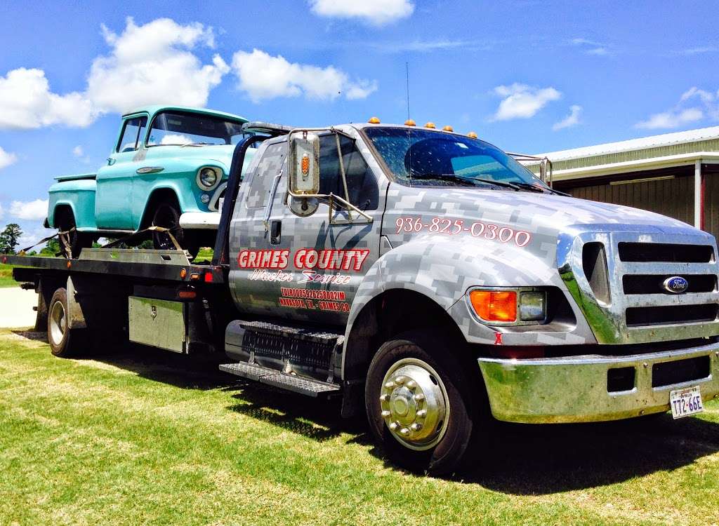 Grimes County Wrecker Service | 1511 W Washington Ave, Navasota, TX 77868, USA | Phone: (936) 825-0300