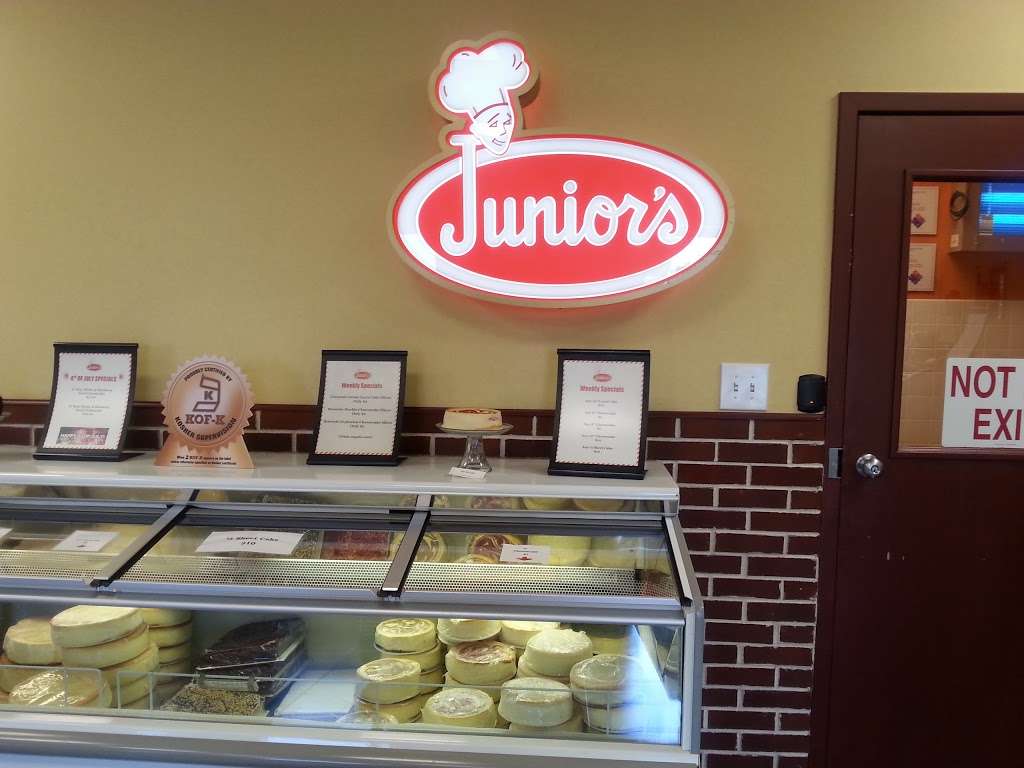 Juniors Cheesecake and Desserts | 499 Veterans Dr, Burlington, NJ 08016, USA | Phone: (609) 387-7300
