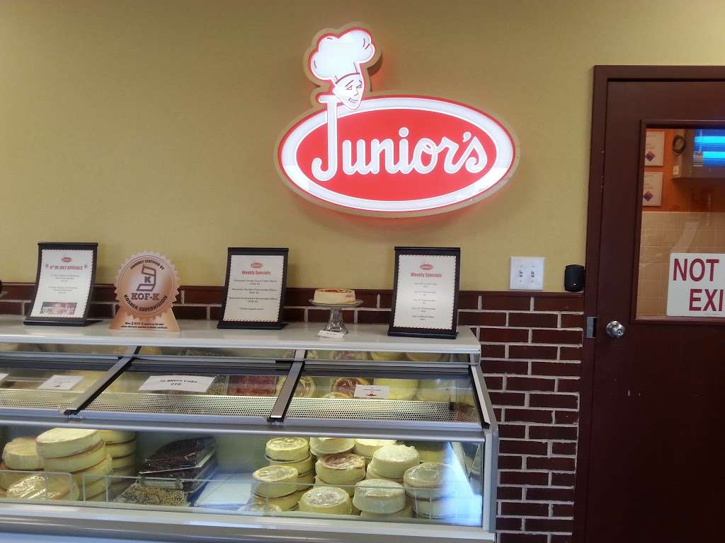 Juniors Cheesecake and Desserts | 499 Veterans Dr, Burlington, NJ 08016 | Phone: (609) 387-7300