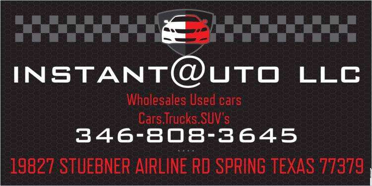 INSTANT@UTO LLC | 19827 Stuebner Airline Rd, Spring, TX 77379, USA | Phone: (346) 808-3645