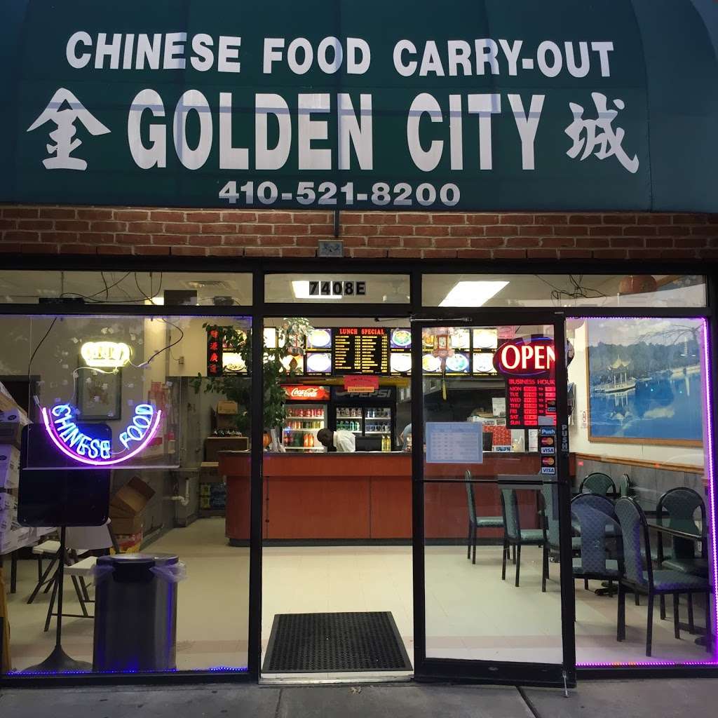 Golden City Restaurant | 7408 Windsor Mill Rd, Windsor Mill, MD 21244, USA | Phone: (410) 521-8200