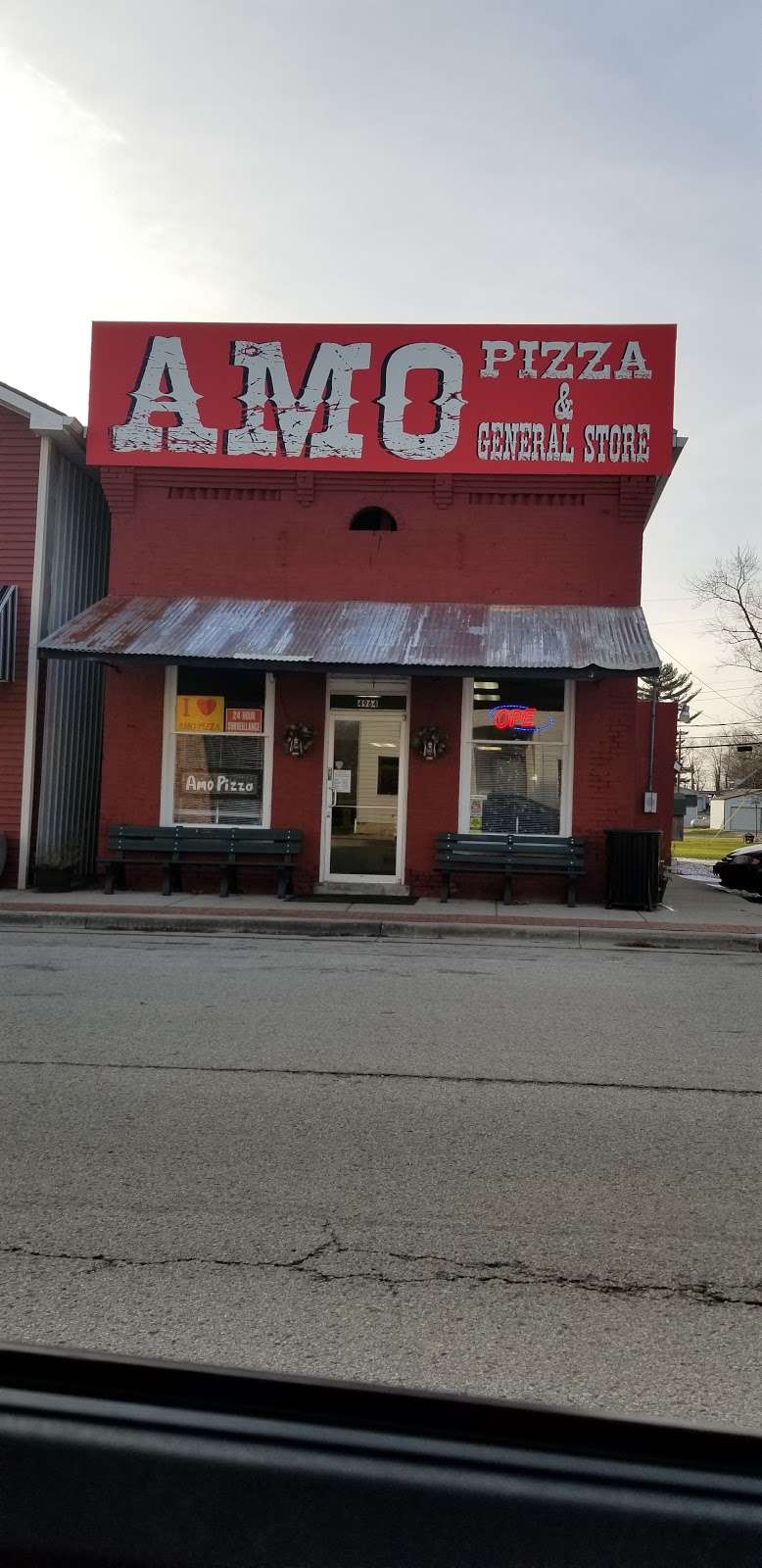 Amo Pizza & General Store | 4964 Pearl St, Amo, IN 46103, USA | Phone: (317) 539-2555