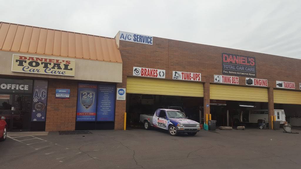 Daniels Total Car Care | 500 N Bullard Ave Suite 26, Goodyear, AZ 85338, USA | Phone: (623) 873-0949