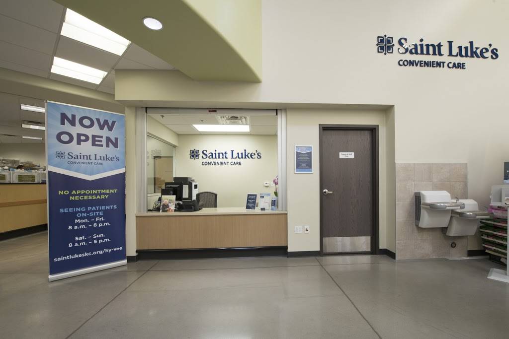 Saint Lukes Convenient Care - Hy-Vee 95th & Antioch | 8501 W 95th St, Overland Park, KS 66212, USA | Phone: (913) 323-8880