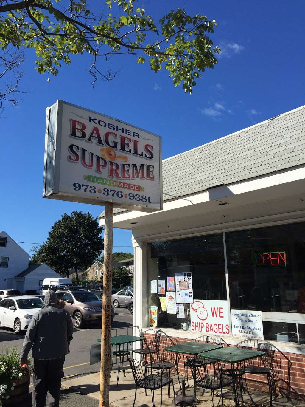 Bagels Supreme | 252 Mountain Ave, Springfield Township, NJ 07081, USA | Phone: (973) 376-9381