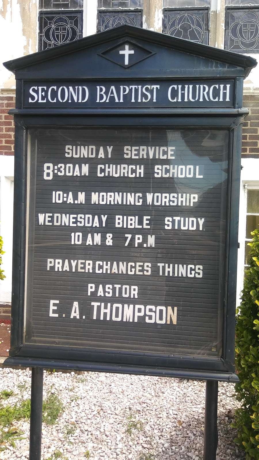 Second Baptist Church | 1016 Wood St, Bethlehem, PA 18018, USA | Phone: (610) 691-9783