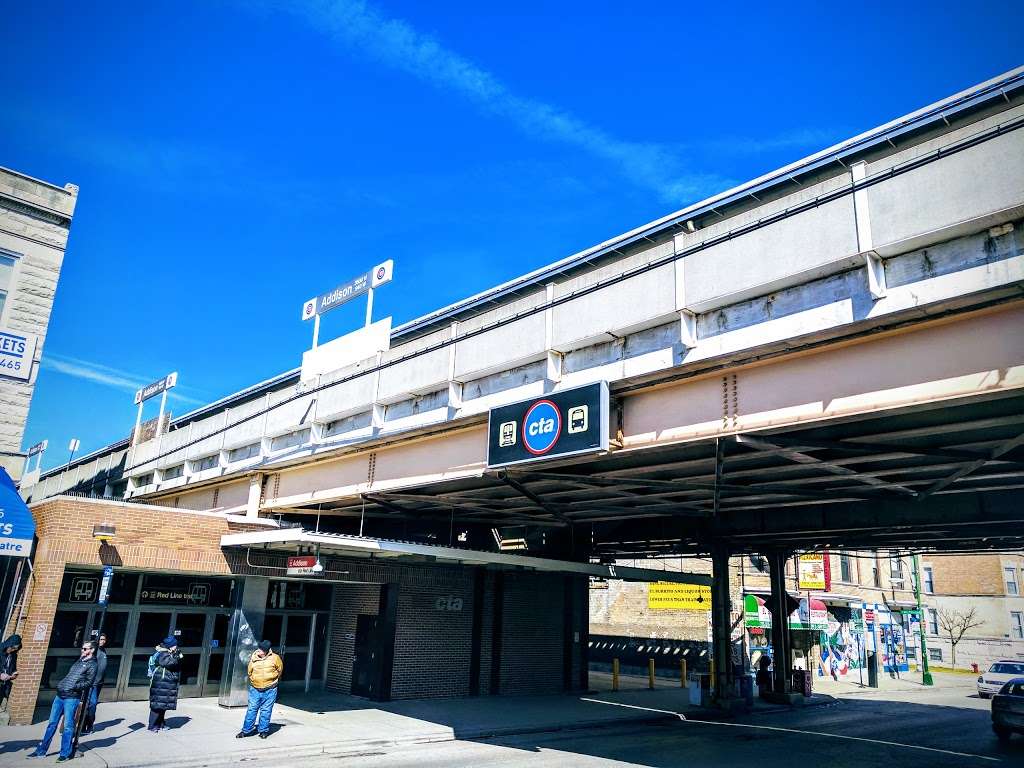 Addison Red Line Station | W Addison St, Chicago, IL 60657, USA