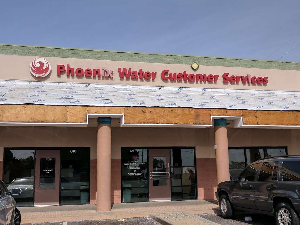 City of Phoenix Water Customer Service Center | 610 E Baseline Rd c, Phoenix, AZ 85042, USA | Phone: (602) 262-6251