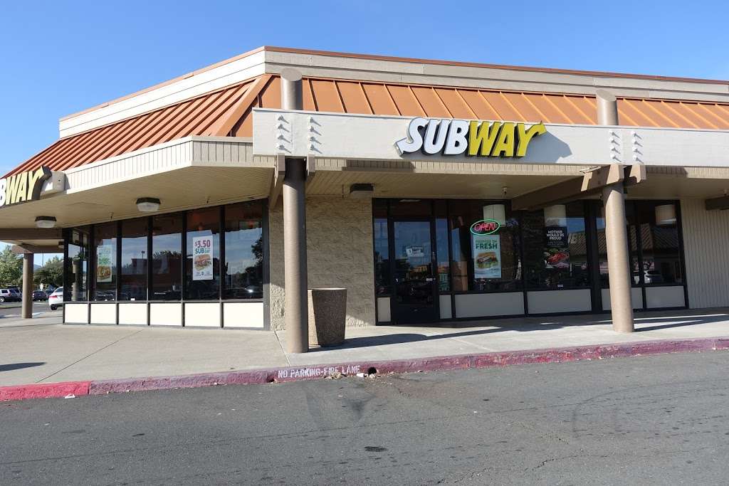 Subway Restaurants | Sunset Shopping Center, 121 Sunset Ave Suite F, Suisun City, CA 94585, USA | Phone: (707) 437-3000