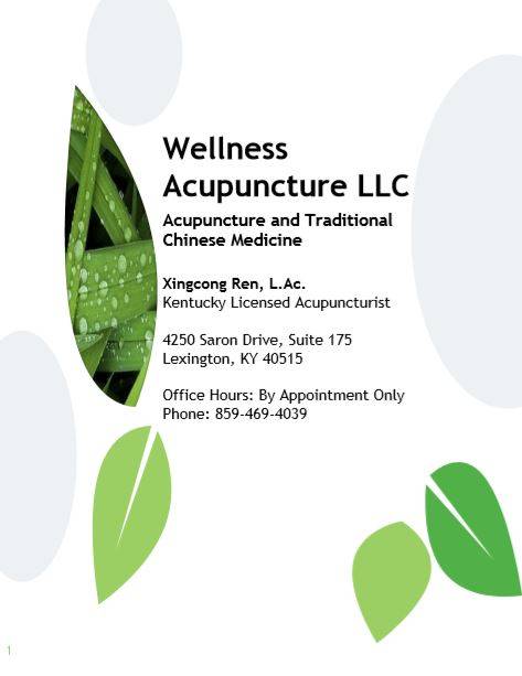 Wellness Acupuncture LLC | 4250 Saron Dr Suite 175, Lexington, KY 40515, USA | Phone: (859) 469-4039
