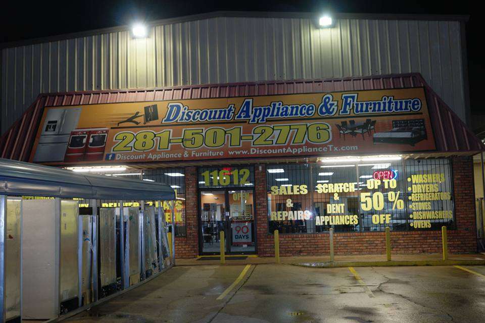 Discount Appliance & Furniture | 7611 Kempwood Dr, Houston, TX 77055, USA | Phone: (281) 741-9552