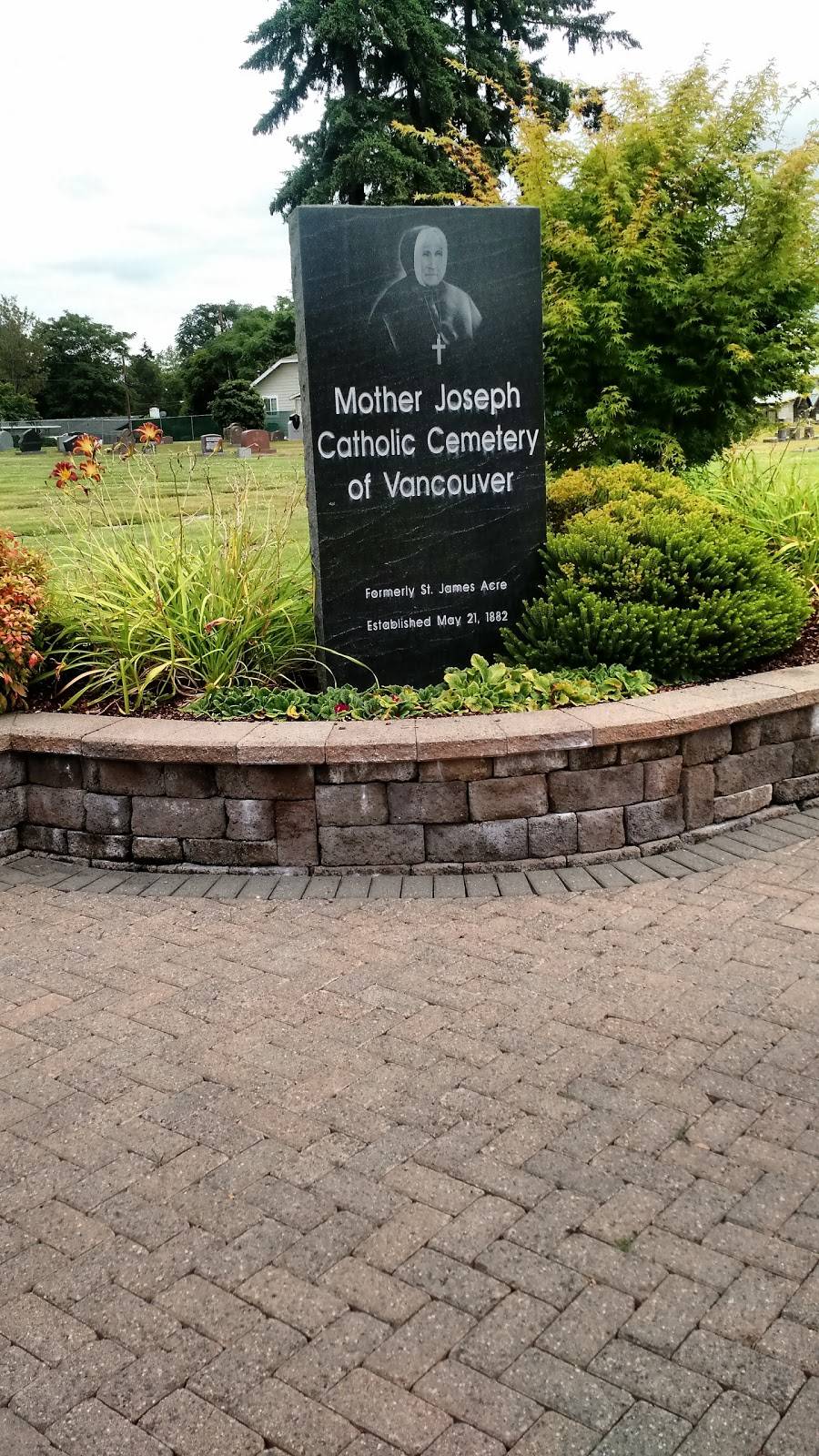 Mother Joseph Catholic Cemetery | 1401 E 29th St, Vancouver, WA 98663, USA | Phone: (360) 693-3052