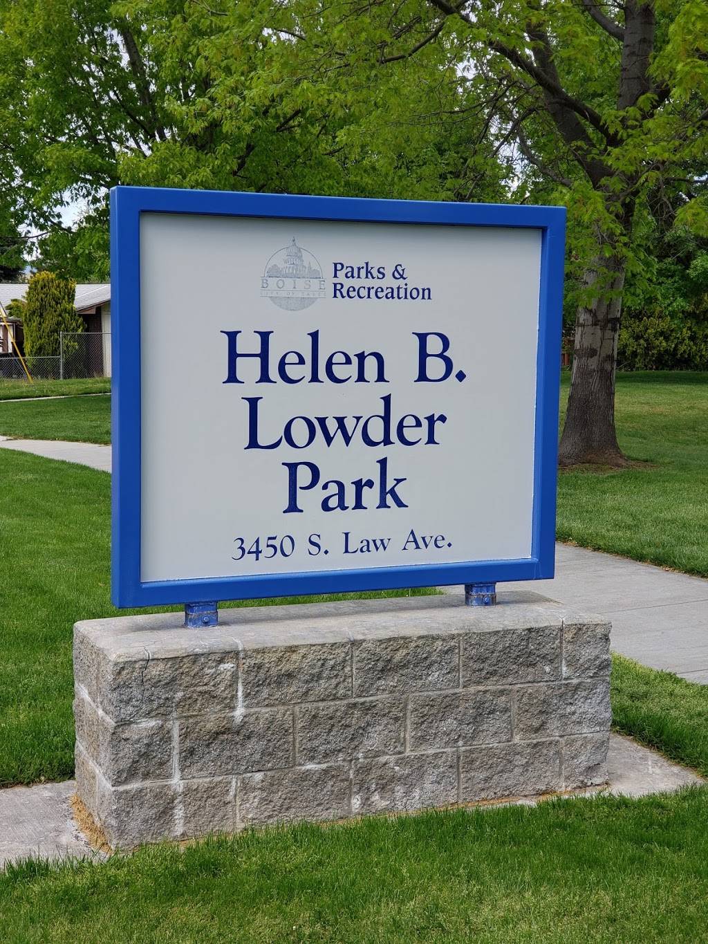 Helen B. Lowder Park | 3450 S Law Ave, Boise, ID 83706, USA | Phone: (208) 608-7600
