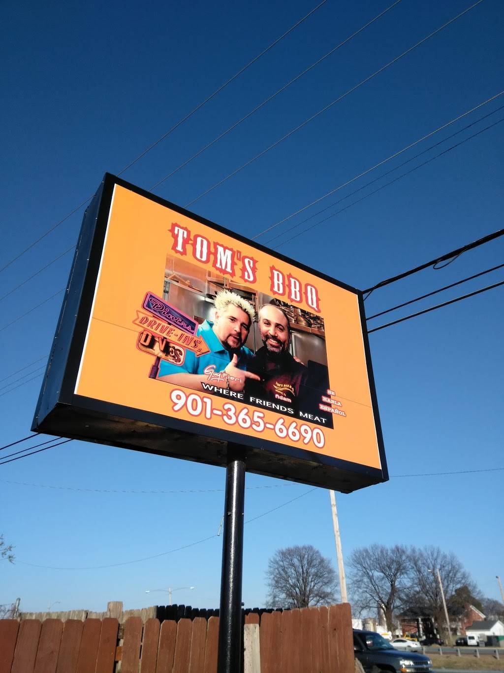 Toms Barbecue Memphis | 4087 New Getwell Rd, Memphis, TN 38118, USA | Phone: (901) 365-6690