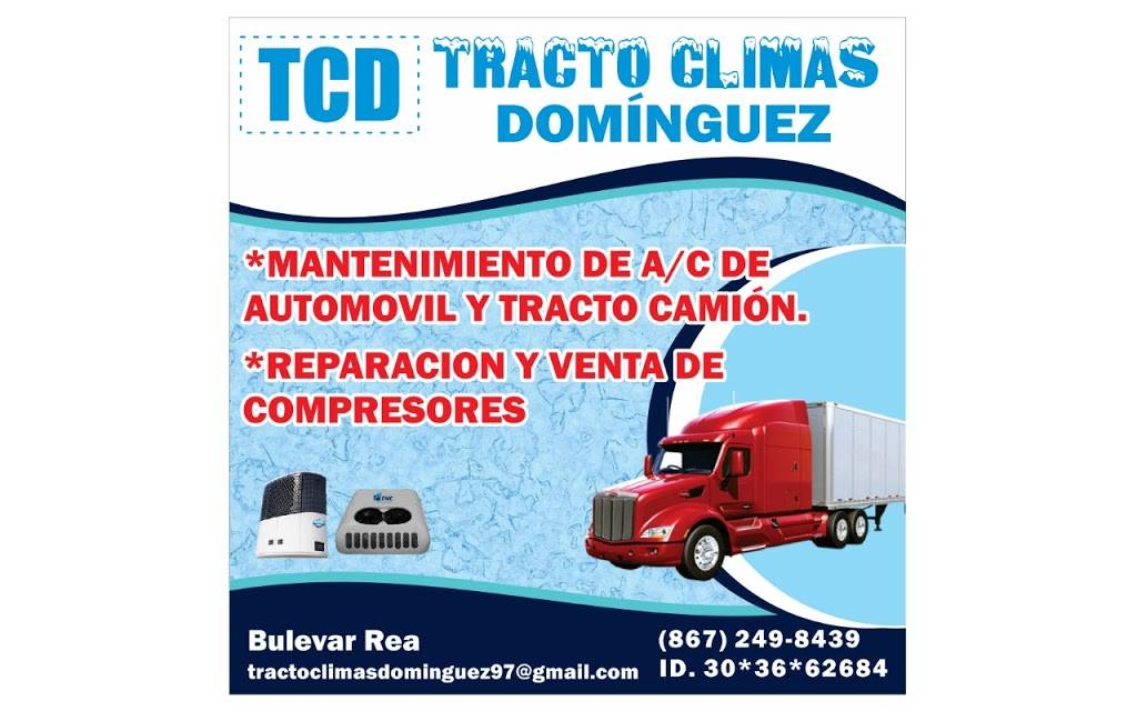 TRACTO CLIMAS DOMINGUEZ | Arturo Vega Sánchez, 88177 Nuevo Laredo, Tamps., Mexico | Phone: 867 249 8439