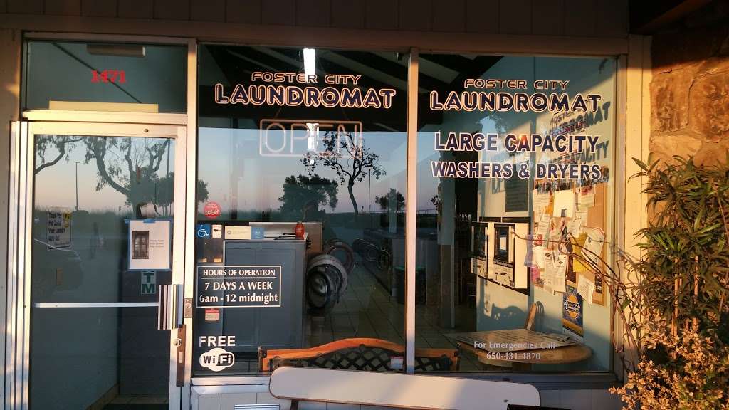 Foster City Laundromat | 1471 Beach Park Blvd, Foster City, CA 94404 | Phone: (650) 286-0209