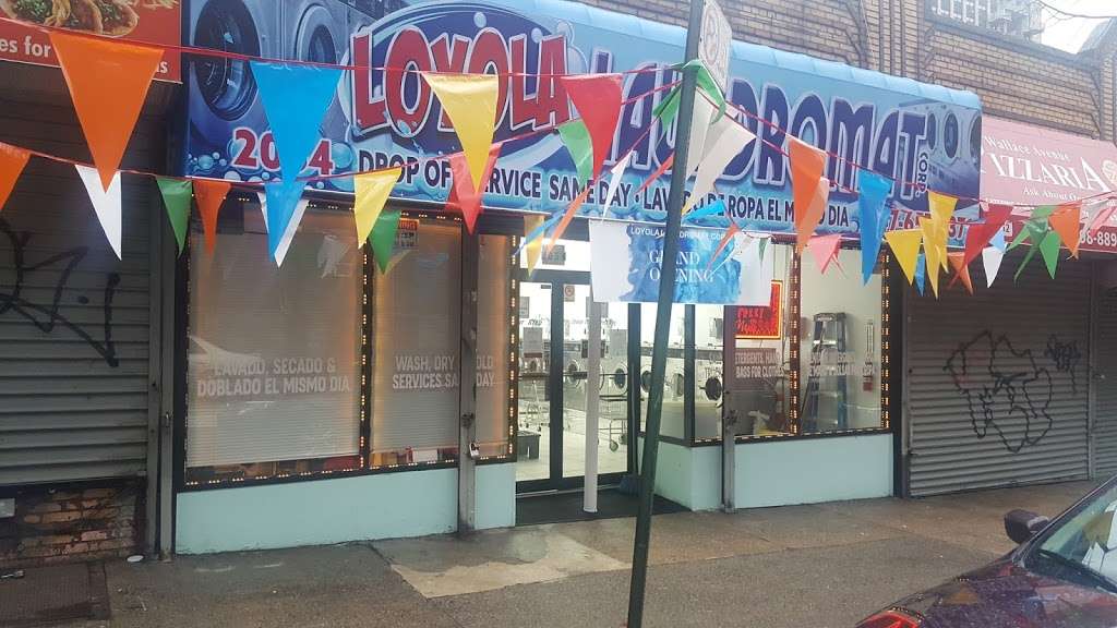 Loyola laundromat corp. | 2054 Wallace Ave, The Bronx, NY 10462, USA | Phone: (347) 657-0371