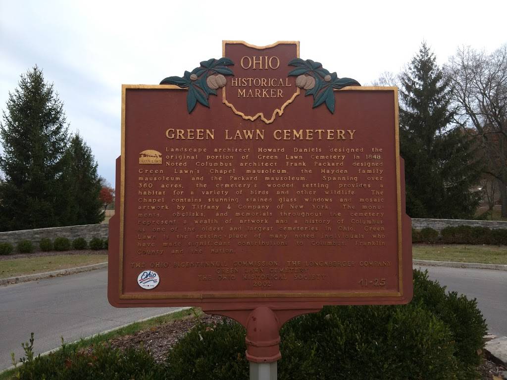 Green Lawn Cemetery | 1000 Greenlawn Ave, Columbus, OH 43223, USA | Phone: (614) 444-1123