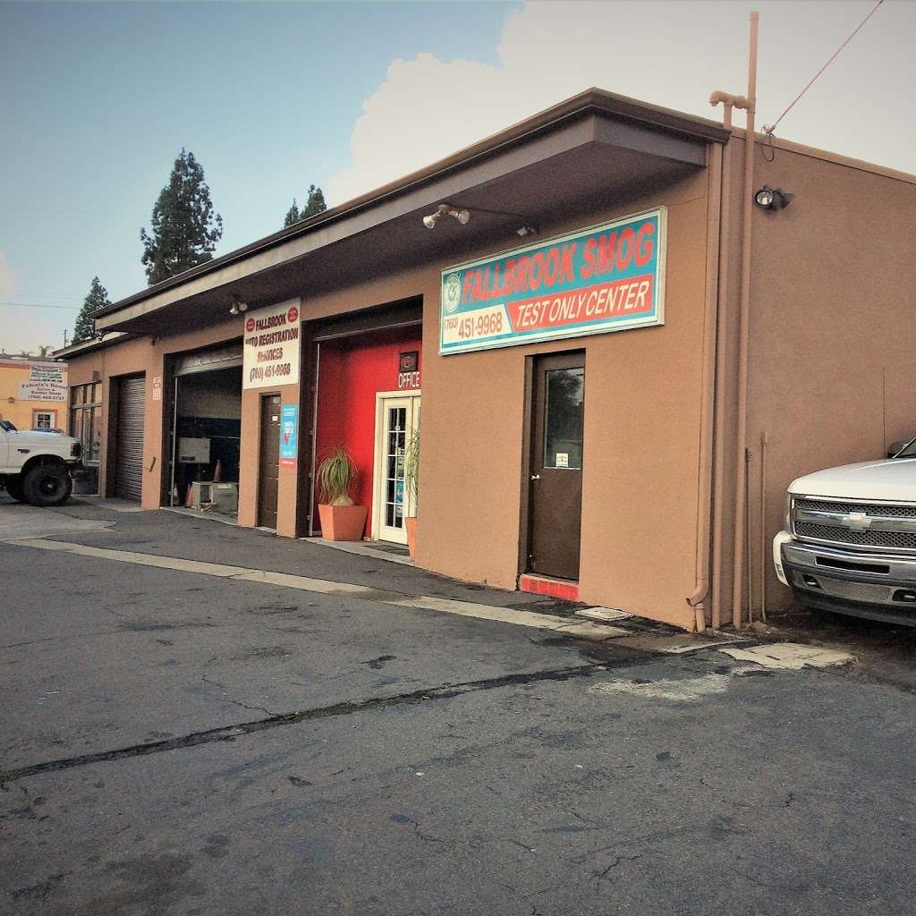Fallbrook Smog | 128 E Mission Rd unit A, Fallbrook, CA 92028, USA | Phone: (760) 451-9968
