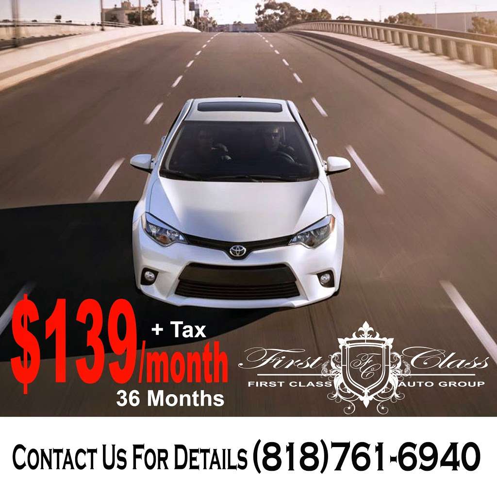 First Class Auto Group - Auto Leasing & Sales | 11490 Burbank Blvd, North Hollywood, CA 91601, USA | Phone: (818) 761-6940