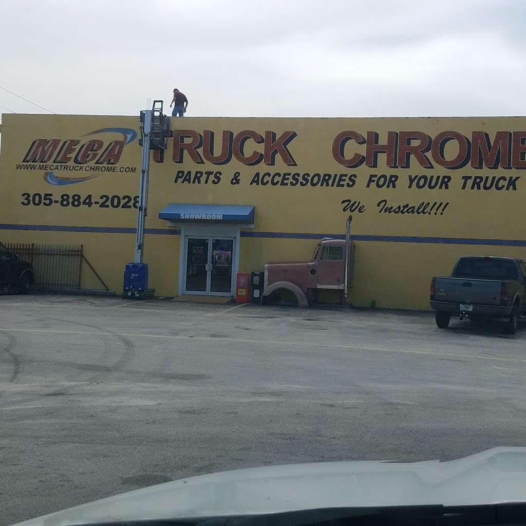 Meca Truck Chrome | 8115 NW 93rd St, Medley, FL 33178, USA | Phone: (305) 884-2028
