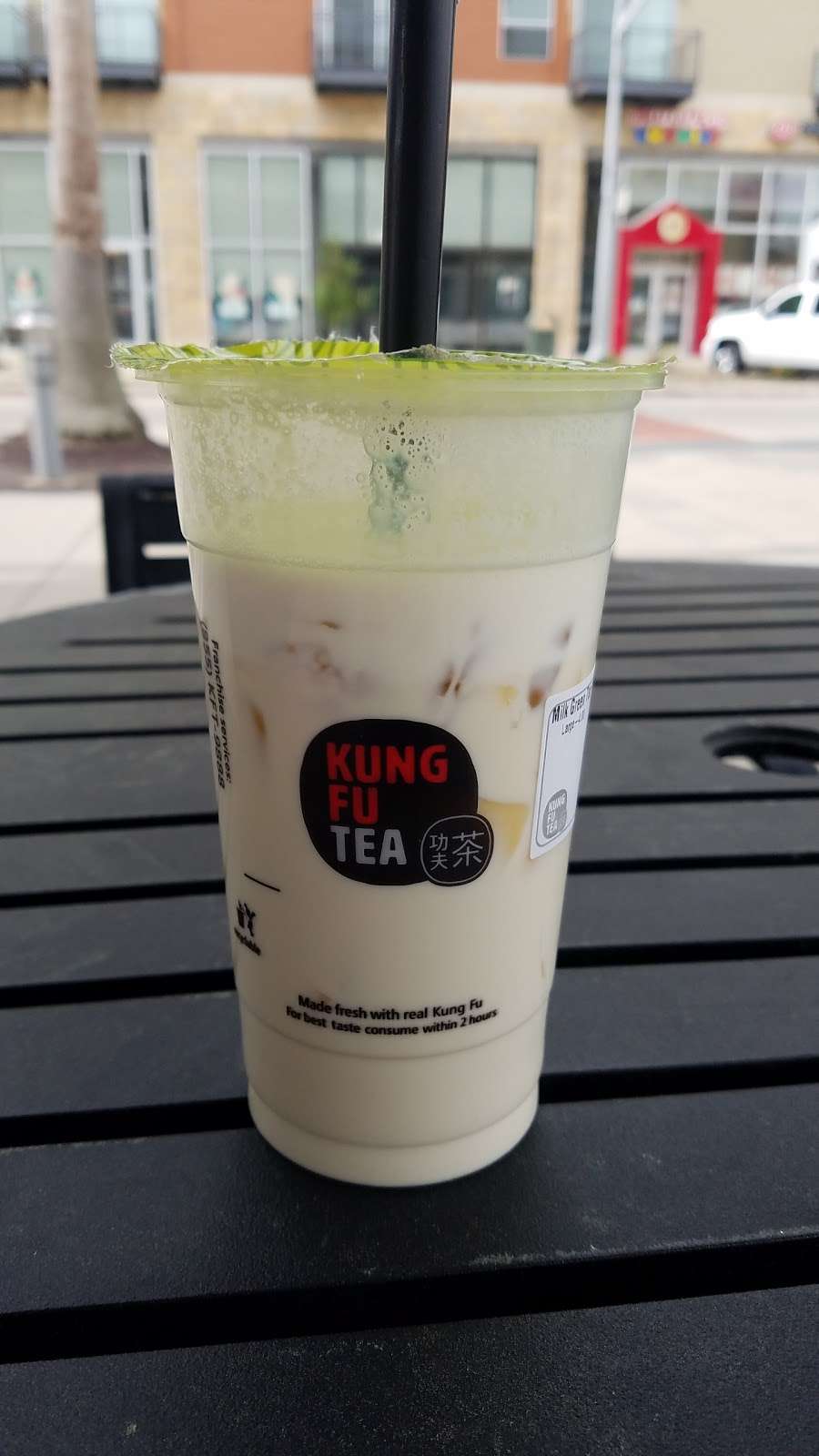 Kung Fu Tea | 11200 Broadway St #1370, Pearland, TX 77584 | Phone: (346) 207-7877