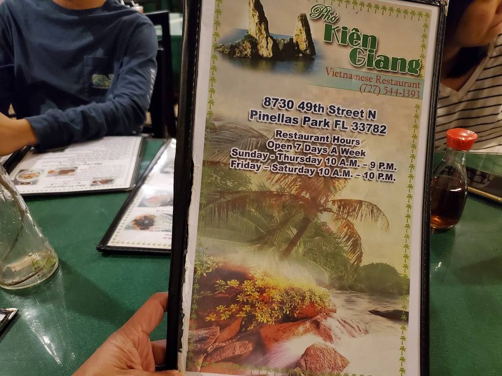 Pho Kien Giang | 8730 49th St N, Pinellas Park, FL 33782, USA | Phone: (727) 544-1393