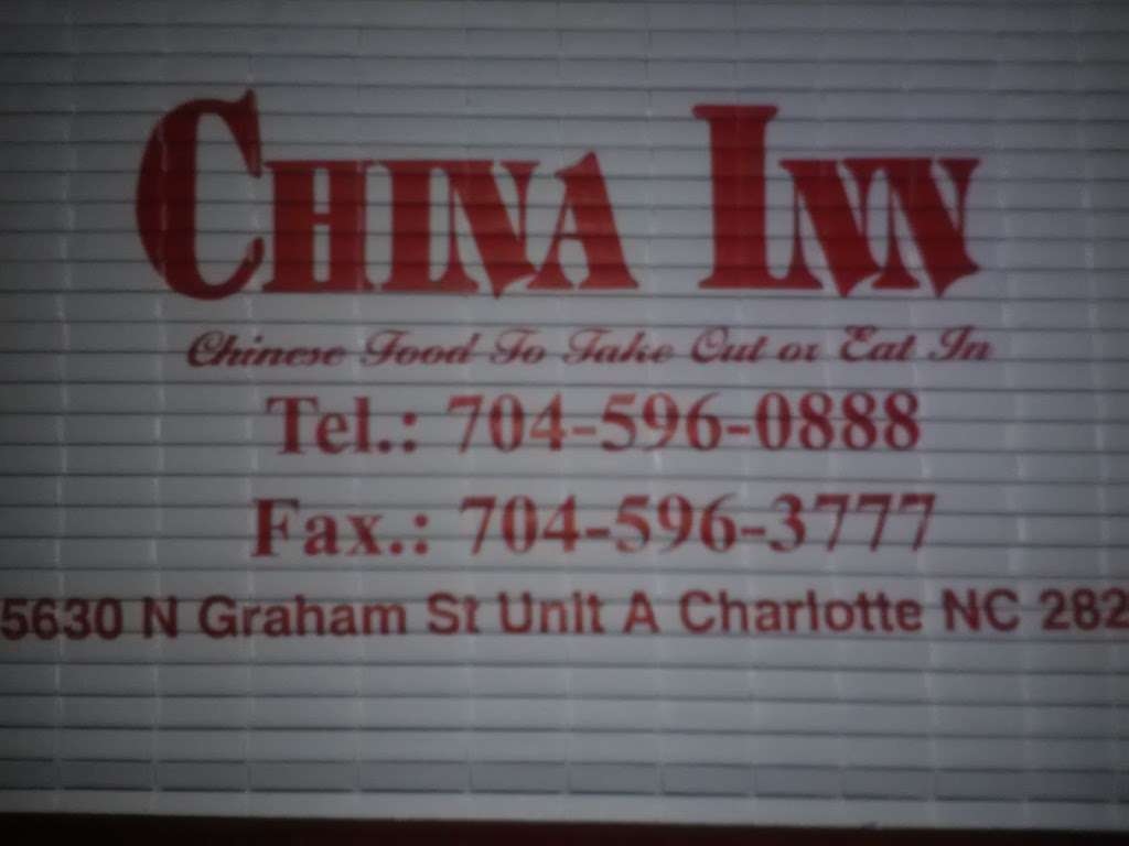 China Inn | 5630 N Graham St, Charlotte, NC 28269, USA | Phone: (704) 596-0888