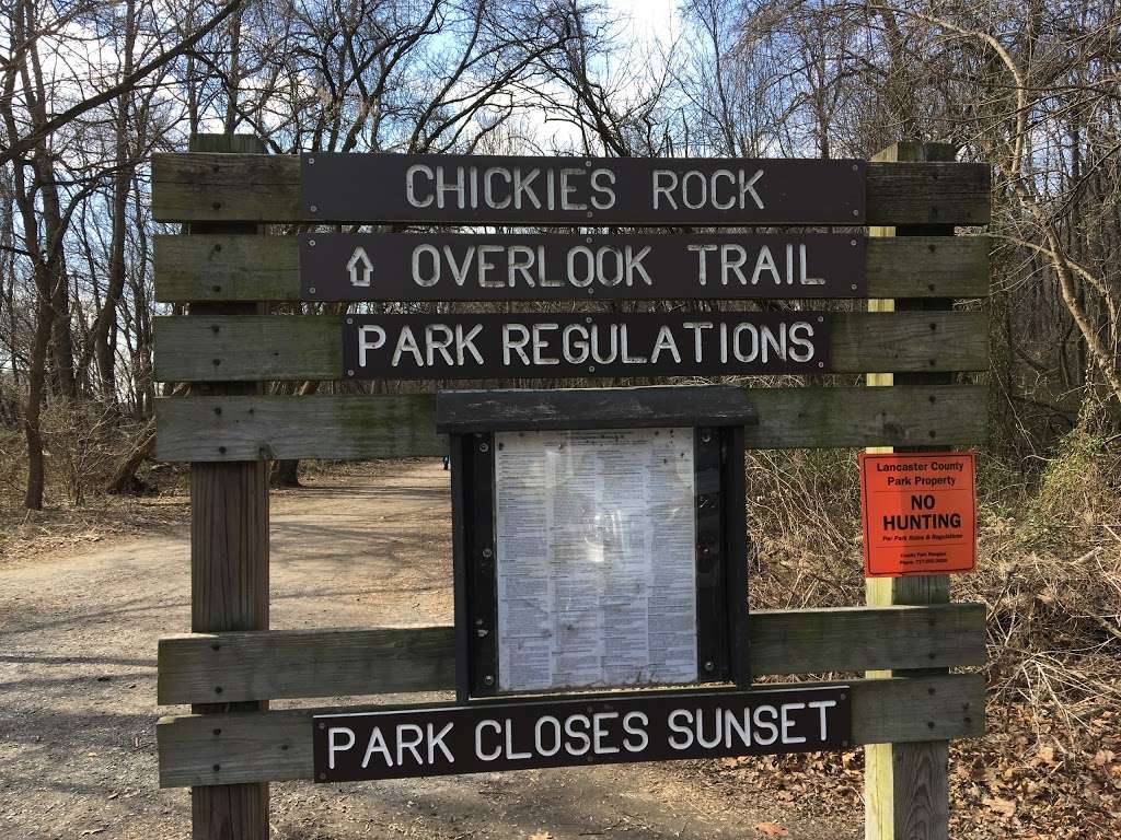 Chickies Rock County Park Main Overlook Parking Lot | 880 Chickies Hill Rd, Columbia, PA 17512, USA | Phone: (717) 299-8220