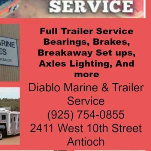 Diablo Marine & Trailer Service | 2411 W 10th St, Antioch, CA 94509, USA | Phone: (925) 754-0855