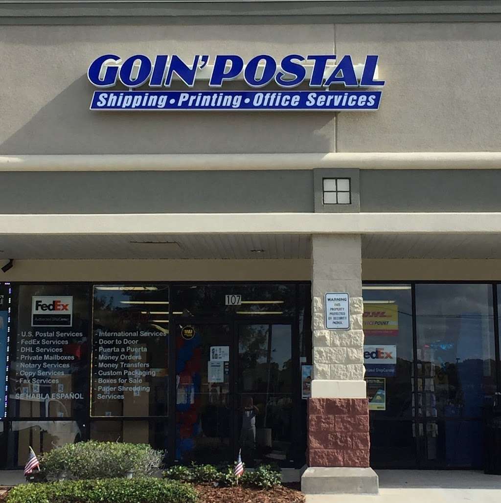 Goin Postal Orlando Andover Lakes | 10226 Curry Ford Rd Suite #107, Orlando, FL 32825, USA | Phone: (407) 668-4988