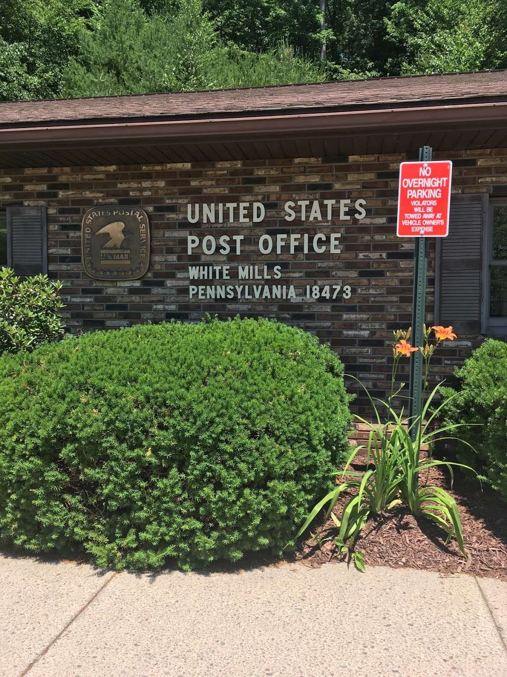 United States Postal Service | 744 Texas Palmyra Hwy, White Mills, PA 18473, USA | Phone: (800) 275-8777