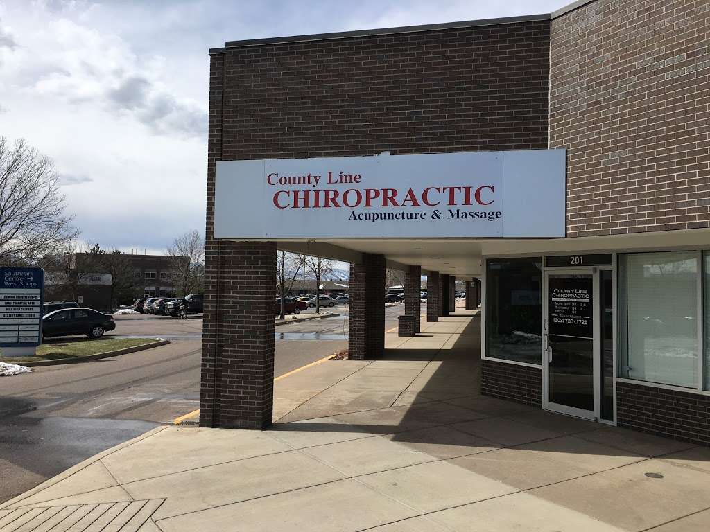County Line Chiropractic | 201 W County Line Rd, Highlands Ranch, CO 80129, USA | Phone: (303) 738-1725