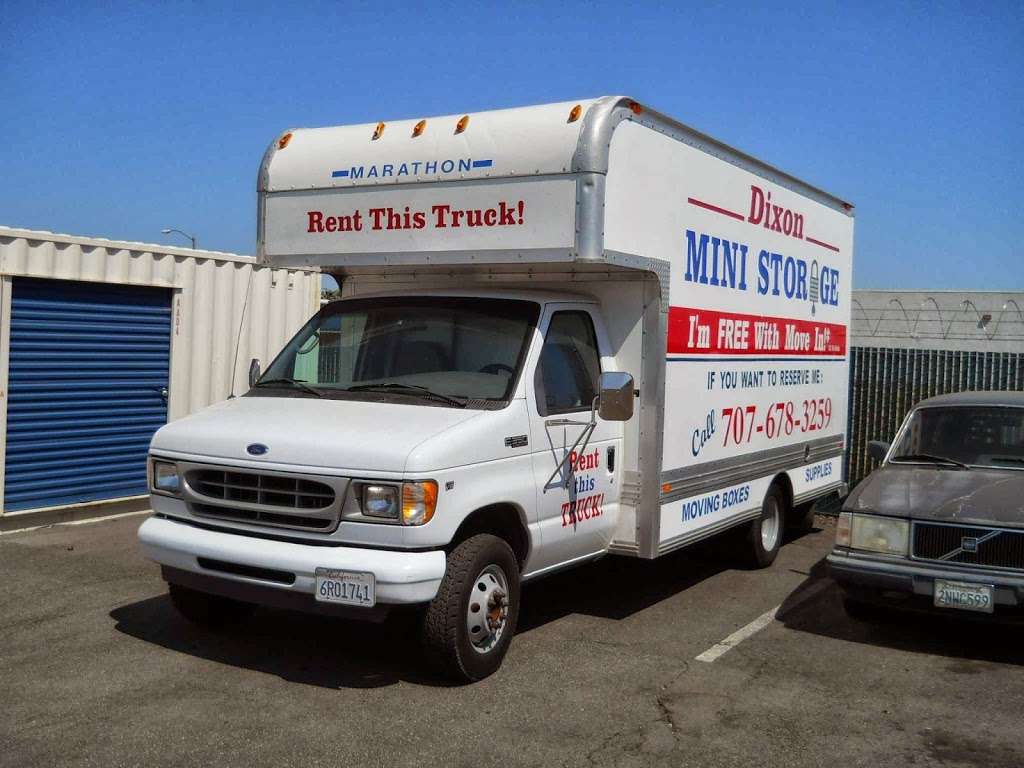 Dixon Mini Storage | 1100 N 1st St, Dixon, CA 95620, USA | Phone: (707) 678-3259