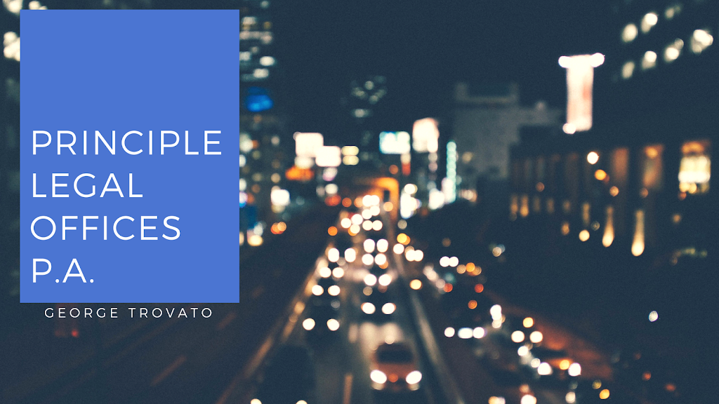 Principle Legal Offices, P.A. George Trovato | 200 E Graves Ave, Orange City, FL 32763, USA | Phone: (386) 626-9006