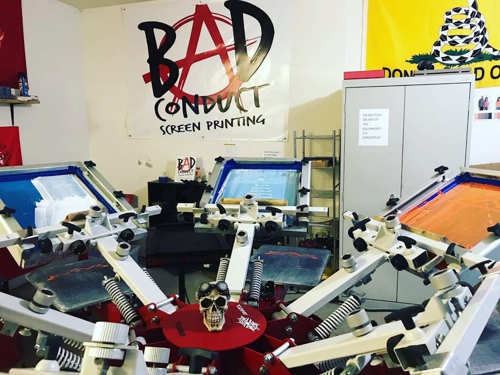 Bad Conduct Screen Printing | 3707 New Mexico Dr, North Chicago, IL 60088 | Phone: (847) 861-0322