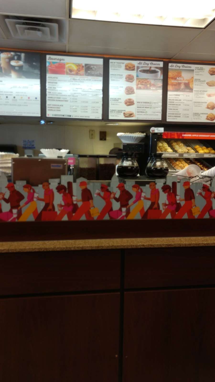 Dunkin Donuts | 8513 18th Ave, Brooklyn, NY 11214, USA | Phone: (718) 234-7488