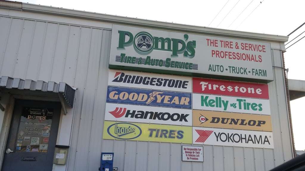 Pomps Tire | 2366, 1316 W South St, Lebanon, IN 46052, USA | Phone: (765) 482-4359