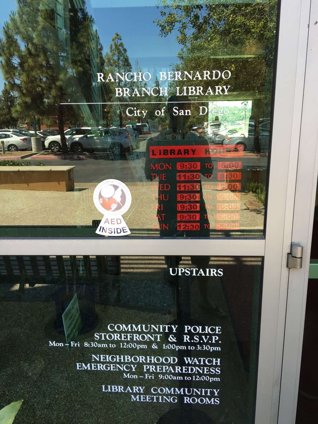 Rancho Bernardo Branch Library | 17110 Bernardo Center Dr, San Diego, CA 92128, USA | Phone: (858) 538-8163