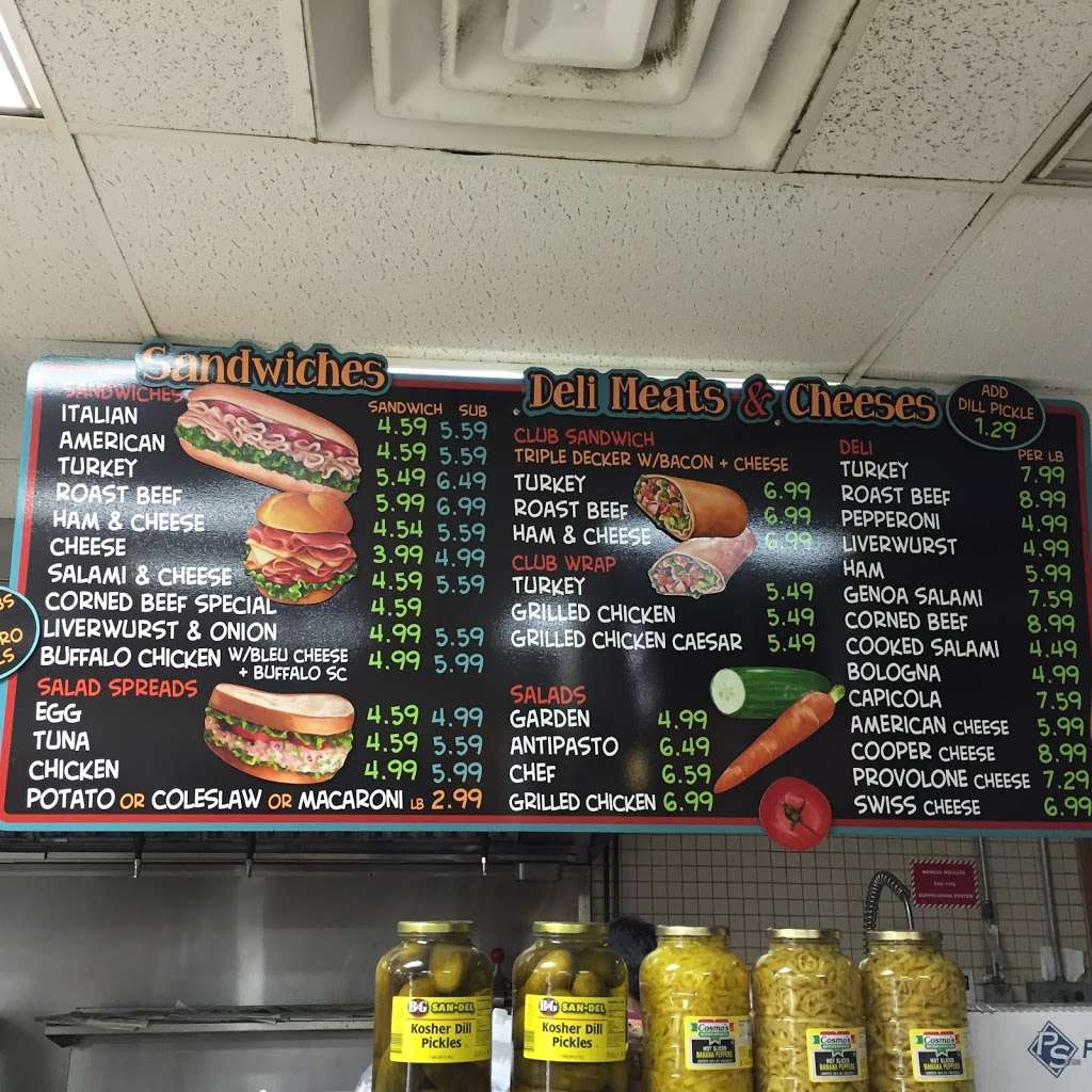 Cappuccios Eastside Deli | 5004 Landis Ave, Vineland, NJ 08360 | Phone: (856) 691-0333