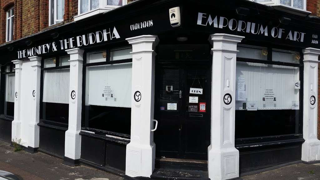 The Monkey and The Buddha Emporium of Art | 1A Raphael Rd, Gravesend DA12 2PN, UK | Phone: 01474 247498