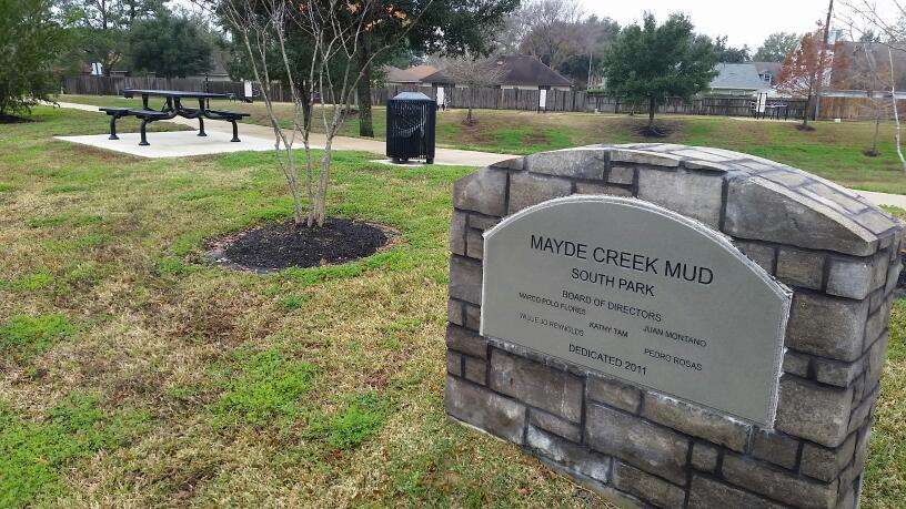 Mayde Creek MUD - South Park | Sunny Meadows Ln, Katy, TX 77449, USA | Phone: (832) 773-3444