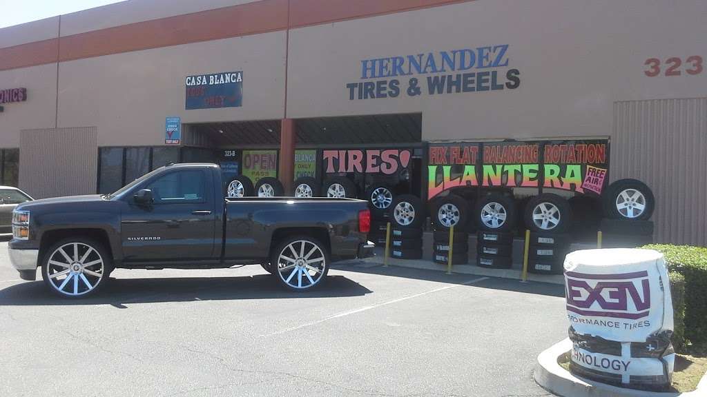 Hernandez Tires & Wheels | 323 W Valley Blvd, Rialto, CA 92376, USA | Phone: (909) 877-6414