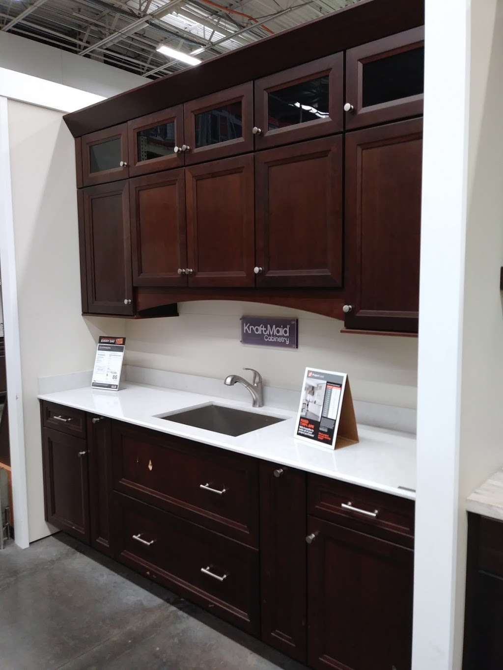 Kitchen Cabinets & Countertops Showroom at The Home Depot | 6850 S Fry Rd, Houston, TX 77494, USA | Phone: (281) 693-8420