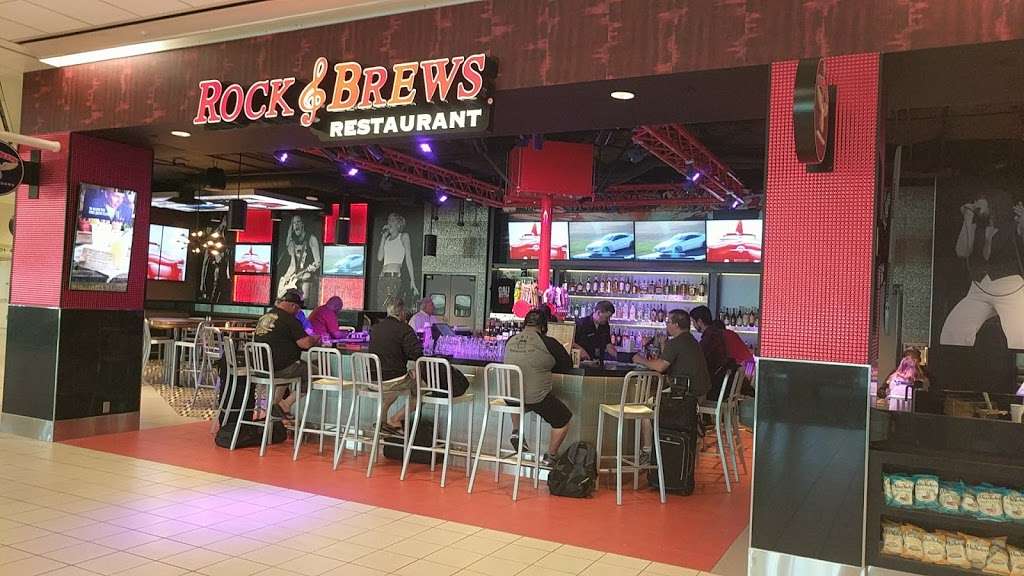 Rock & Brews Restaurant | 2900 E Airport Dr, Ontario, CA 91761, USA | Phone: (909) 323-1810