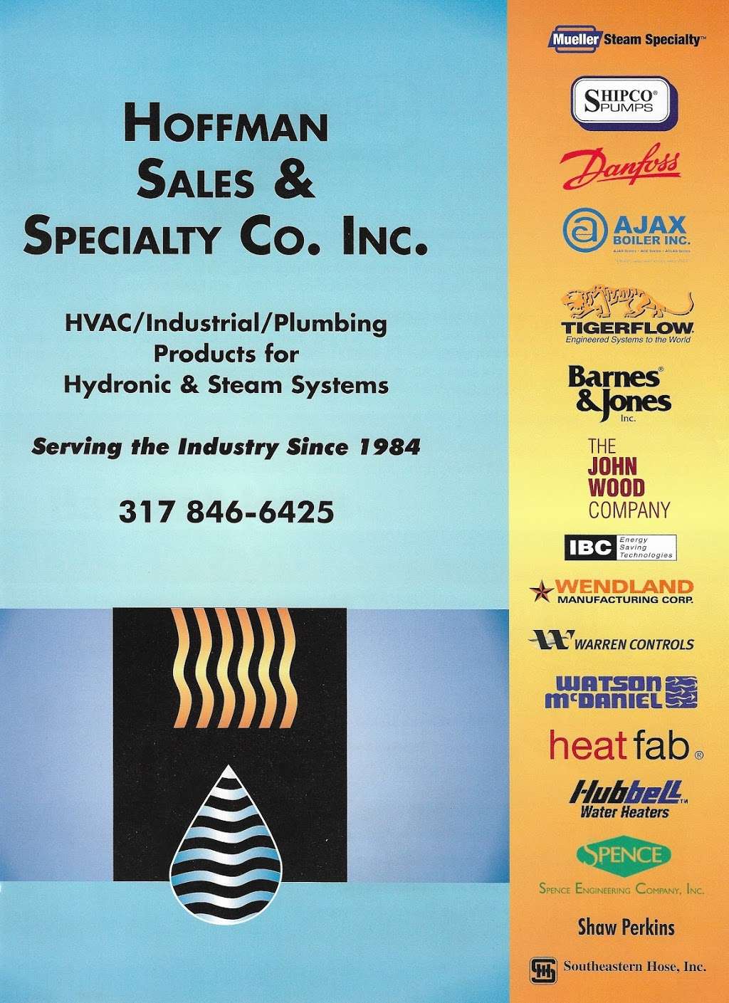 Hoffman Sales & Specialty Co | 7345 N Tuxedo St, Indianapolis, IN 46240 | Phone: (317) 846-6425